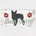thumbnail image 3 of Tee Hunt Best Furiend T-Shirt Man's Best Friend Dog Pup Puppie Doggie Paw Mens Shirt, Blue, 3X-Large, 3 of 5