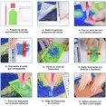 thumbnail image 3 of 5D Diamond Painting Kit Pintura De Diamantes Diamante Redondo De 30cm X 40cm Impresión HD Incluye todos los Aditamentos Necesarios Modelo Girasol, 3 of 4
