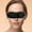 Black, variant on Eye for Sleeping Blackout Blindfold with Adjustable Strap Comfortable Sleep Gray