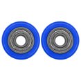 thumbnail image 2 of 2pcs Motorcycle Chain Roller Pulley Tensioners Chain Tension 8mm Chain Guide Wheel Slider For Mini Bike Atv Universal Fit, 2 of 8