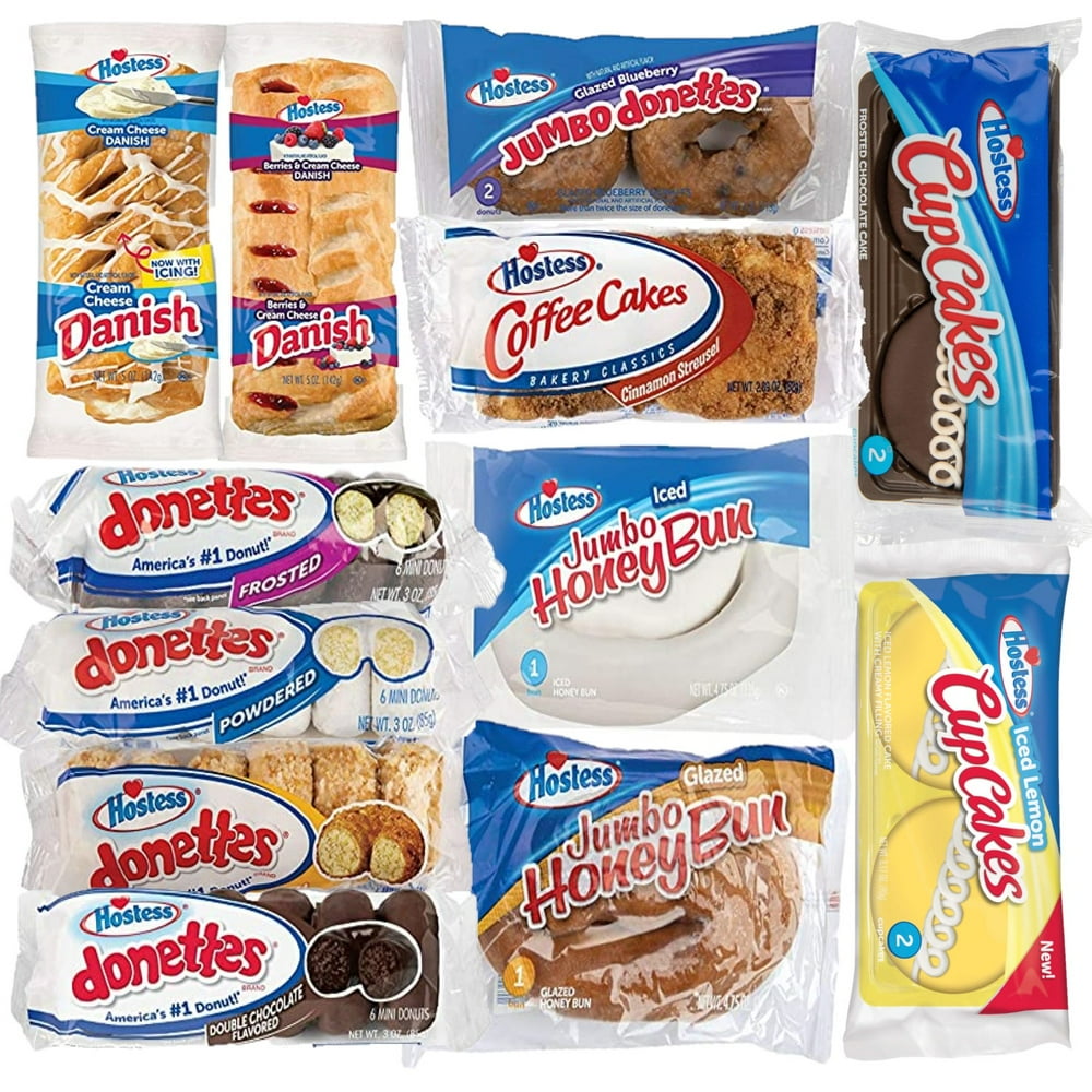 Hostess Variety Pack Honey Buns, Coffee Cake, Ca Walmart