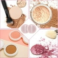 thumbnail image 6 of 10Pcs Powder Puff,Cosmetic Powder Face Makeup Puffs Pads with Ribbon for Loose and Foundation Round Dry Puff Suitable for Eyeshadow Blush Concealer and etc(Pink), 6 of 6