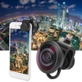 thumbnail image 4 of Lente Ojo De Pez Externa Para Teléfono, Vidrio óptico Lente Ojo De Pez Para Teléfono Móvil De Alta Definición Fácil De Usar Portátil Para Almohadillas IOS Para Teléfonos, 4 of 7