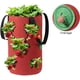 thumbnail image 5 of Kit fácil de usar que incluye 4 macetas colgantes para fresas, material de fieltro duradero y reutilizable para un crecimiento saludable de las plantas, diseño que ahorra espacio para jardines, 5 of 7