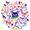 7A, variant on Colorful Stickers Butterfly Stationery Stickers Floral Kids Stickers for Luggage Laptop Suitcase