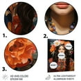 thumbnail image 3 of Designart "Cultural Woman Boho Latina IV" Portrait Metal Wall Decor, 3 of 5