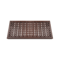 thumbnail image 4 of Air Return Grill  10″ X 24″ With Holes and Screws,Faceplate Size 12″ x 26″ Decorative HVAC Duct Cover, Cast Iron Powder Coated Repaintable Vent for Walls,Ceilings, Floors – Tudor Mushroom Design VR100, 4 of 7