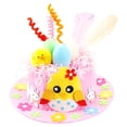 thumbnail image 1 of Easter Hat DIY Craft Kit Easter Eggs Rabbit Hat Gift For Kindergarten Decoration Items Parent Child Interaction, 1 of 9