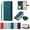 Dark green, variant on Luxury Flip Wallet Phone Case for Samsung Galaxy S24 Ultra S24 S24Plus S23 Ultra S23FE S23Plus S22 Ultrs S22Plus S21 Ultra S21Plus S21FE S20 Ultra S20Plus S10 Card Holder Leather Phone Cover Bag