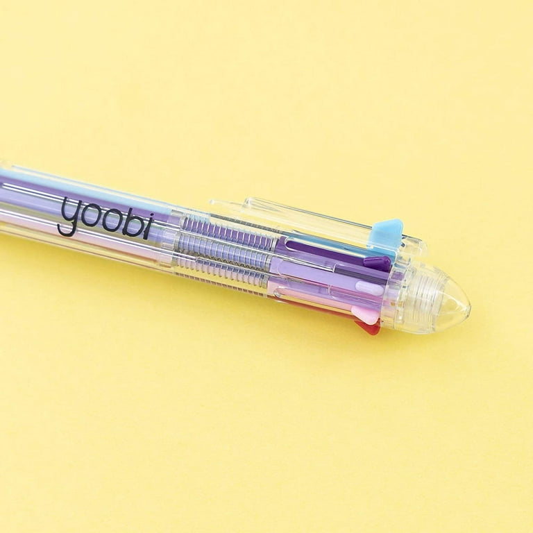 Yoobi Multicolor Pen – Clickable Ballpoint Pen w/8 Colors
