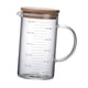 thumbnail image 2 of Jarras medidoras Taza medidora Transparente para el hogar con escala Jarra de agua con 500ml, 2 of 9
