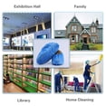 thumbnail image 4 of Cubrezapatos desechables Tomus-UNI, 100 pares, antideslizantes, azules, 4 of 5