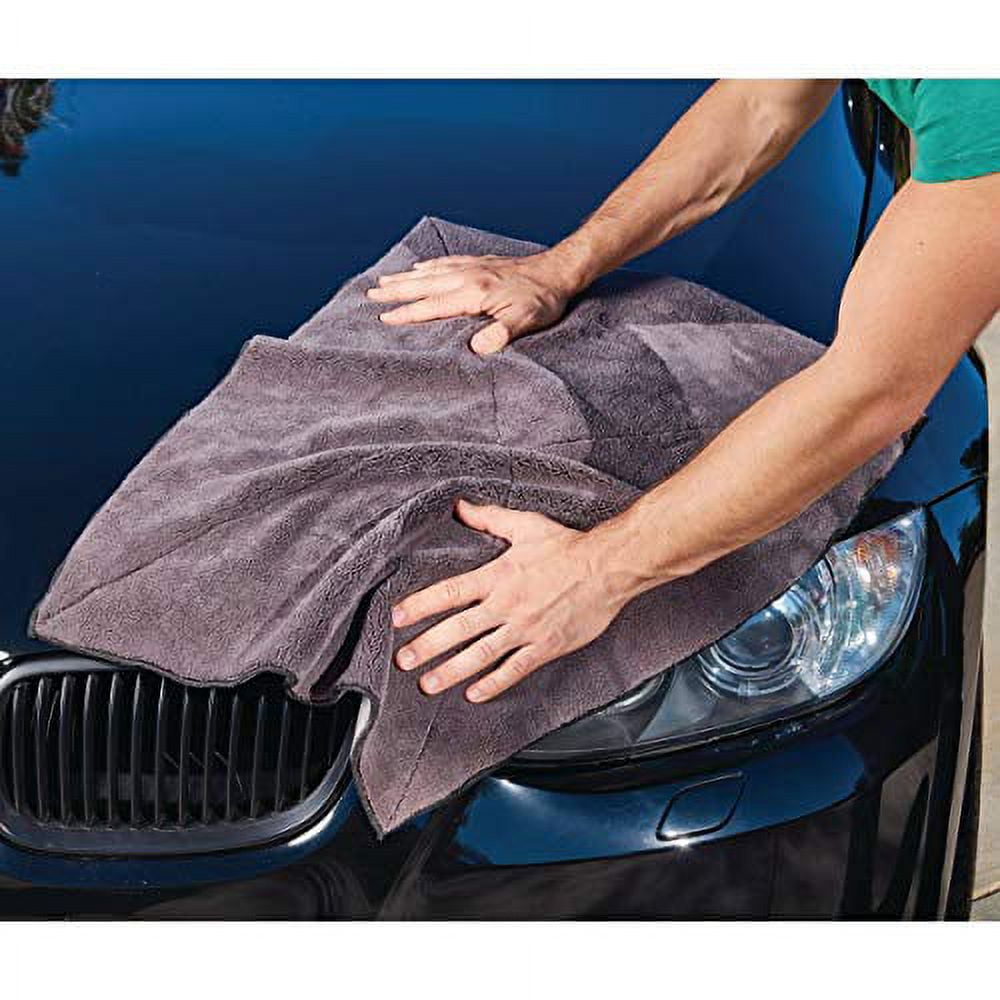 Large Car Drying Towel 24”x 60” Microfiber Towels for Cars Ultra Absorbent  Drying Towels for SUV Car Wash Lint and Scratch Free