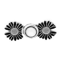 WXLCISI Flower Button Waist Reducer - No-Sew Adjustable Clip for Loose Pants and Skirts