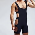 thumbnail image 2 of Cut Out Men Clubwear - Sleeveless Elastic Rave Tank Top Sexy Dance Party Top Breathable Quick Dry Statement Piece, 2 of 5