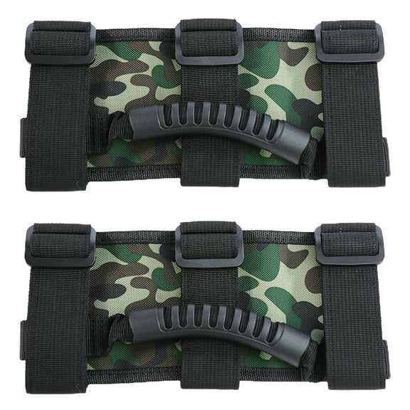 2PCS Roll Bar Grab Handles for Trucks Grip Handle for Car Interior Rv Grab Handle Utv Grab Handles Grips Assist Car Handle Automotive Grab Handles