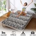 thumbnail image 5 of Ataucjin Japanese Futon Mattress, Twin Size Futon Floor Mattress Japanese StylePattern Mattress for Floor, Tatami Mat, Sleeping Mattress Pad for Camping Travel, Bouquet, 5 of 8