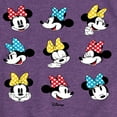 thumbnail image 3 of Disney - Mickey & Friends - Minnie Mouse - All the Expressions of Minnie - Toddler And Youth Girls Short Sleeve Graphic T-Shirt, 3 of 5