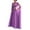 Purple, variant on Womens Long Sleeve Crew Neck Solid Color Maxi Dress, Modest Casual Gown, Daily & Religious Wear