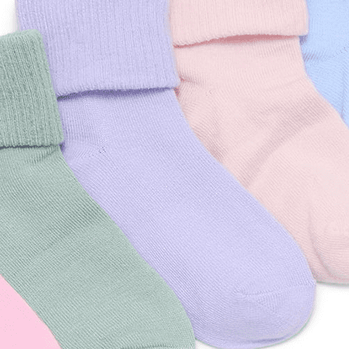 Wonder Nation Infant Girls Bobby Socks, 10-Pack, Size 3T-5T