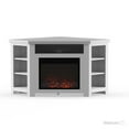 Cambridge Stratford 56" Electric Corner Fireplace Heater with Charred