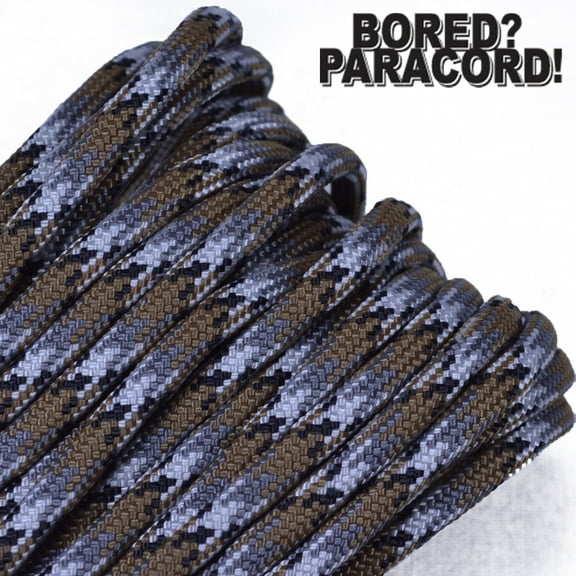 Bored Paracord Brand 550 lb Type III Paracord - Scorpion 100 Feet