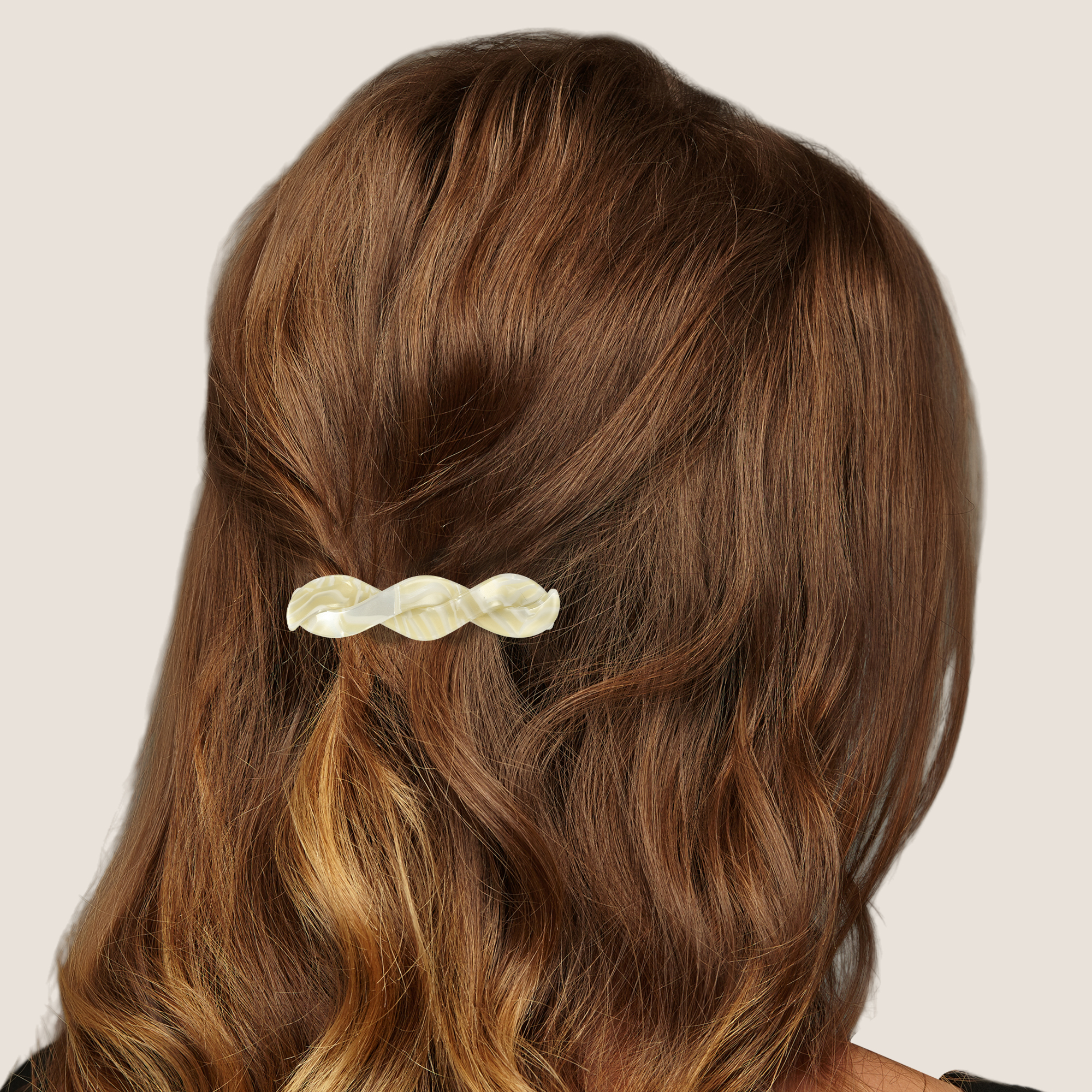Unique Bargains 2Pcs Tortoise Shell Hair Barrettes Acetate Hair Accessories
