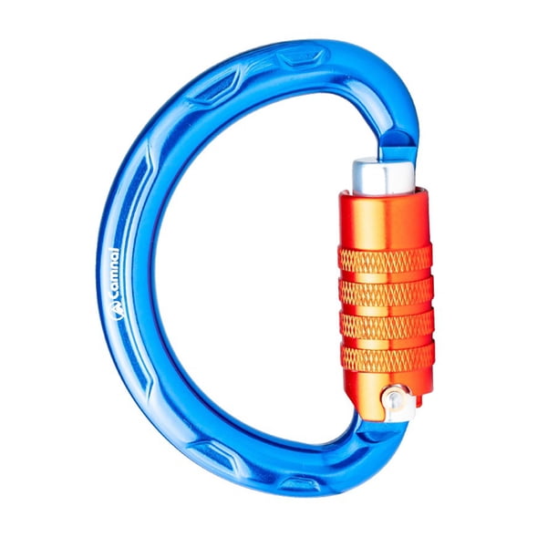 Conector de Camping de Carabiner Tiempo de camping Suministros deportivos al aire libre Duraderos Extranjeros Deportivos Exquieritan Mosquetones Exquisitos para Help Blue Eigraketly OD019866-02