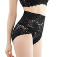 thumbnail image 3 of Women Panties Lingerie Women Shapewear Lace High Waisted Underwear Embroidered Mesh Sheer Panties Plus Size Underwear Panties, 3 of 9