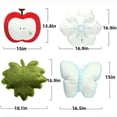 thumbnail image 2 of Creative Apple Plush Pillows Stuffed Cushion Cute Apple Plush Toys Fashion Bedroom Sofas Decor, 2 of 9