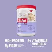 SlimFast High Protein Smoothie Mix, Vanilla Cream, 12 Serving Container