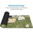 thumbnail image 4 of Cute Bear Mouse Pad - Large Green Anime Kawaii Bunny Gaming Keyboard Mat, Extended Non-Slip Rubber Base Desk Mat for Childs Boys Girls (31.5"x11.8"), 4 of 6