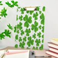 thumbnail image 7 of Coolnut Beautiful Shamrock Green Clover Leaves 12.5"x9" Clipboard, Acrylic Fashion Letter A4 Size Clipboards with Metal Clip for Office School -12.5x9in, 7 of 7