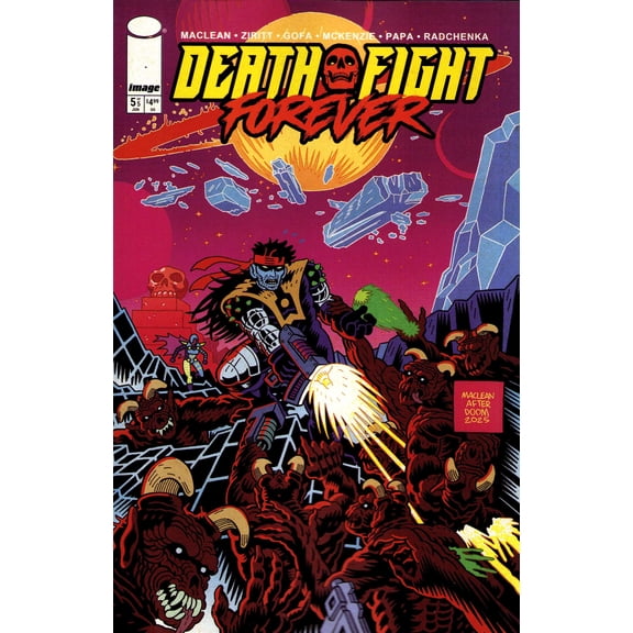 Death Fight Forever #5A VF ; Image Comic Book