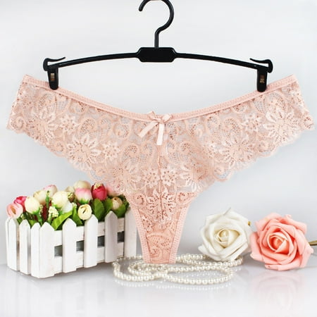 

Women s Thong Breathable Hipster Panties Underwear Comfy Low Waist Panties Women s G-Strings Panties Bikini Underwear For Women Lady L Skin Color