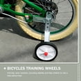thumbnail image 2 of 1 Ensemble de Roues Stabilisatrices Remplaçables Roues Auxiliaires Professionnelles Roues de Vélo pour Enfants, 2 of 8