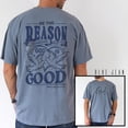 thumbnail image 2 of Christian Double-Sided Shirt – God Is Good Front & Be the Reason Back, Dove Graphic Tee., 2 of 7