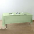 thumbnail image 5 of BalsaCircle 5 pcs 54" x 108" Sage Green Rectangular Disposable Plastic Tablecloths Table Picnic Tables, 5 of 7