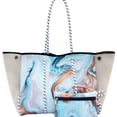 thumbnail image 2 of Bolso de mano de neopreno de gran capacidad para buceo al aire libre, tipo cubo, tipo bandolera, para mujer, niña y madre, bolso de playa, 2 of 5