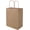 Brown, variant on 100 Pack Sturdy Medium White Kraft Paper Bags with Handles Bulk, Thicken Gift Bags 8x4.75x10 Inch, Craft Grocery Shopping Retail Party Favors Wedding Business Sacks (White, 100pcs)