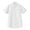 White, variant on Purcolt Mens Button Down Shirts Dressy Casual Short Sleeve Dress Shirt Summer Big and Tall Loose Fit Beach Tops with Pocket, S-4XL