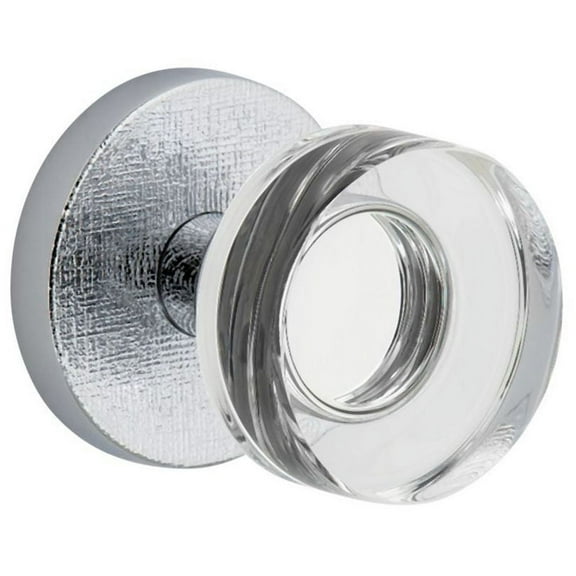 Viaggio Clomlnclc_Dd Motivo Solid Brass Non-Turning Two-Sided Dummy Door Knob Set - Chrome