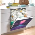 thumbnail image 2 of Yayeee Magnetic Dishwasher Cover for The Front Decoration Home Kitchen Machine Sticker Protector, Night Neon Road, 2 of 6