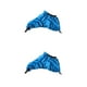 thumbnail image 4 of Yuarrent Universal Ajustable Kayak Canoa Barco Cockpit Spray Cubierta Cubierta Azul L 2piezas, 4 of 6