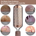thumbnail image 2 of Foot File Callus Remover - Pedicure Stainless Steel Colossal Foot Grater Scrubber Pedicure Tools, 2 of 9
