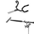 thumbnail image 4 of Kuymtek Soporte de soporte de poste Boompole Boompole de micrófono de metal negro para soporte de micrófono C-Stand, 4 of 8