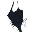 thumbnail image 2 of Neinkie Monokini Adjustable One-shoulder Bather Backless Lady Bikini for Holiday, 2 of 7