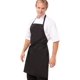 thumbnail image 1 of Delantal con Petral Chef Works Unisex Negro 84x71 cm, 1 of 3