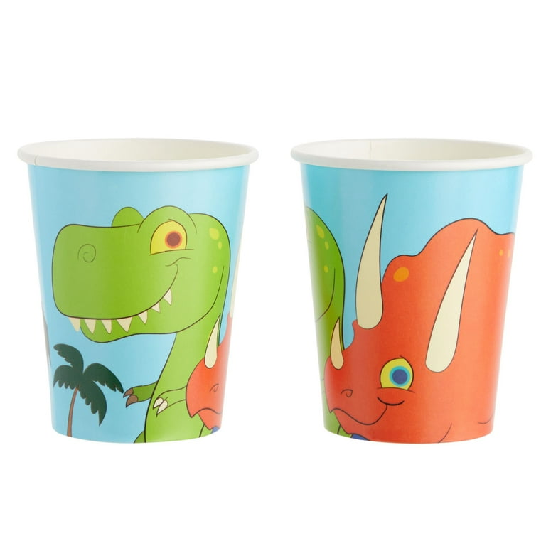 Juvale 144 Pieces Dinosaur Birthday Party Supplies With Plates, Knives,  Spoons, Forks, Cups, And Napkins (serves 24) : Target