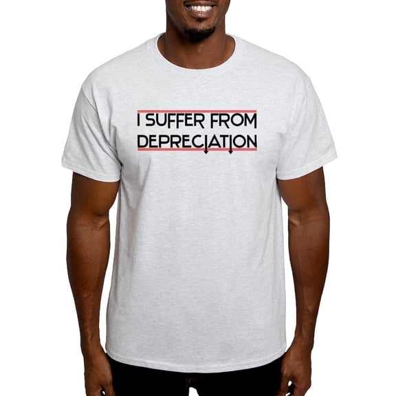 CafePress - Depreciation Account Light T Shirt - Men's Classic Graphic T-Shirt